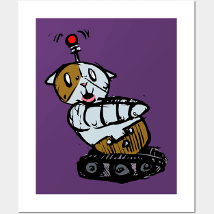 Guinea Pig Robot Posters and Art